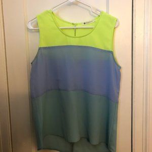 Colorblock top- Size Medium